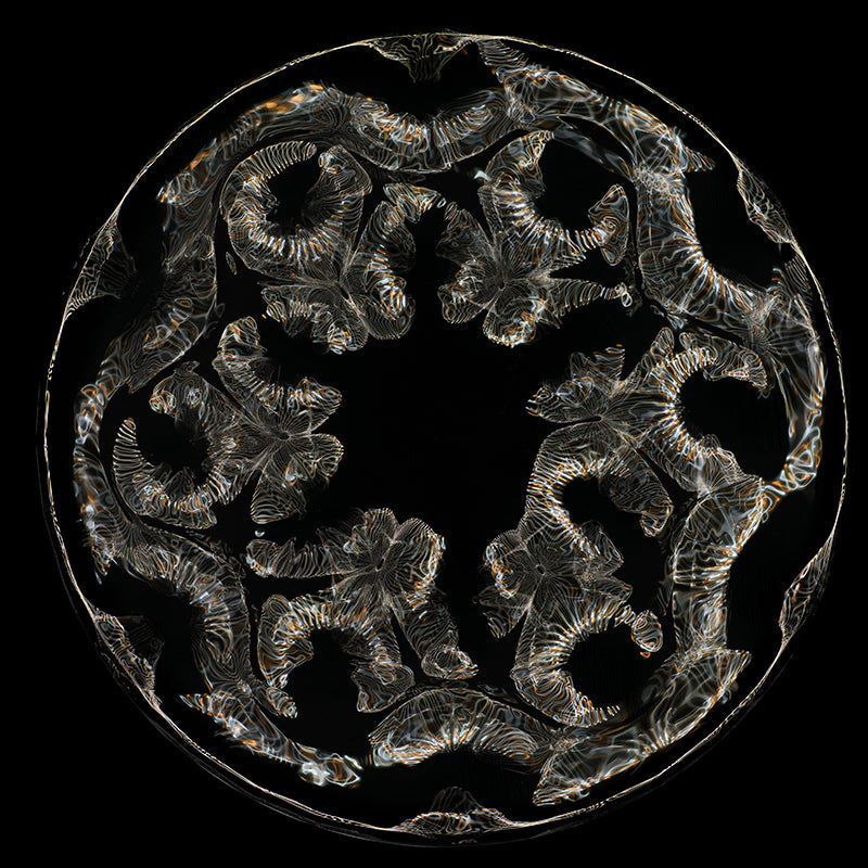 Einstein's Legacy: Gravitational Waves in Captivating Cymatics Art