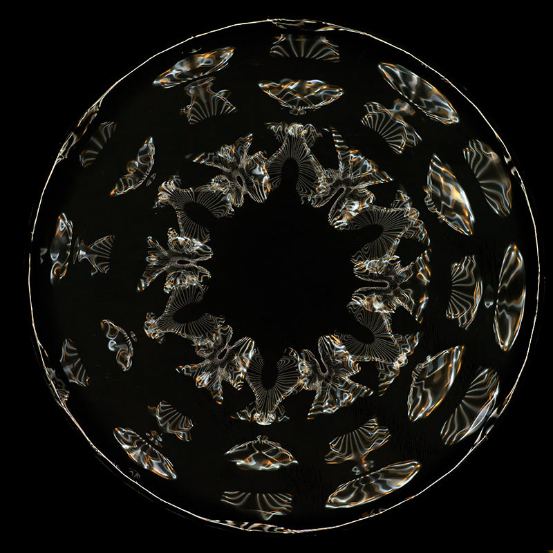 A Visual Treat: Gravitational Waves Portrayed through Cymatics Photography