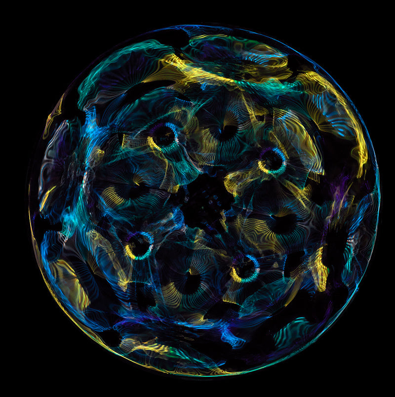 Einstein's Visionary Art: Cymatics Photography and Gravitational Waves