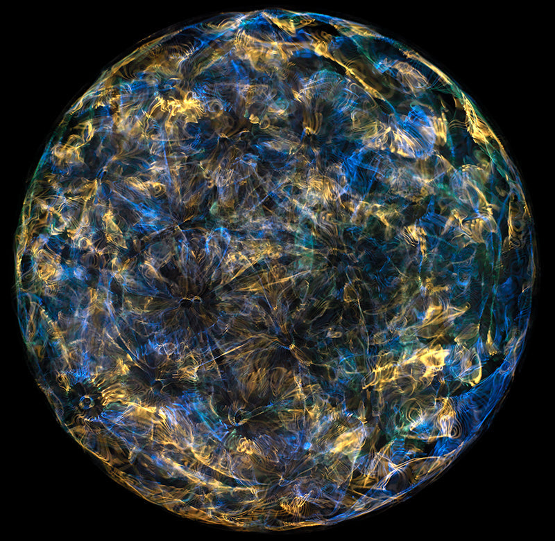 Artful Expression: Gravitational Waves Captured in Cymatics Photography