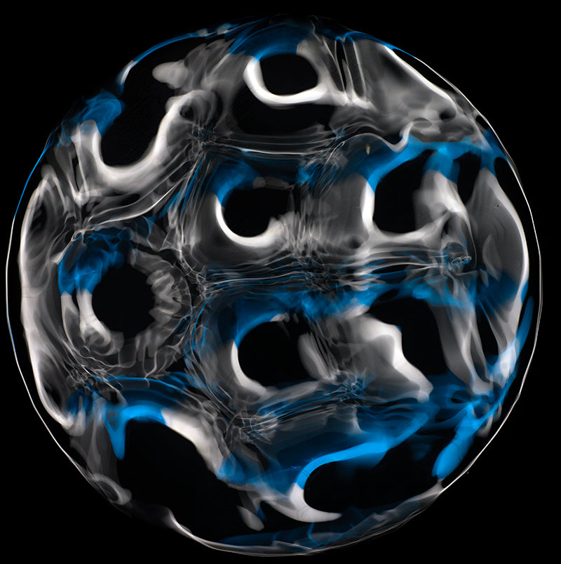 Creative Universe: Gravitational Waves Portrayed in Cymatics Artworks