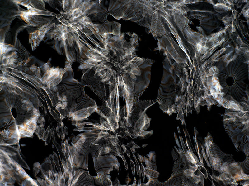 Creative photography of gravitational wave patterns
