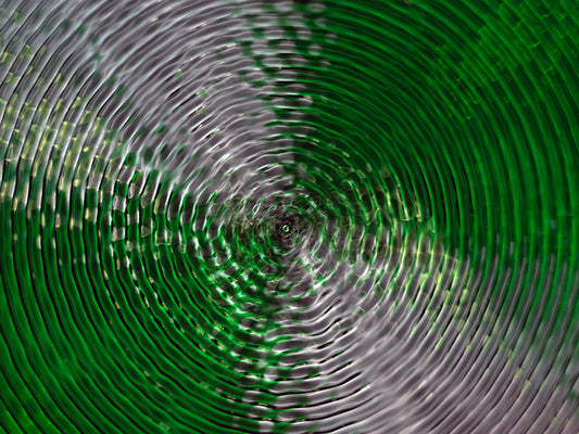 Cymatics artwork for educational presentations