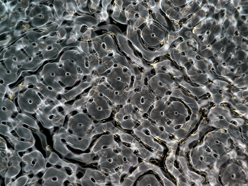 Cymatics photography showcasing gravitational wave phenomena