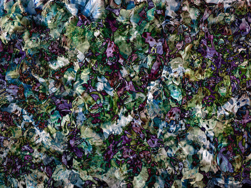 Underwater photograph floral Verdant Mid Tone tonality