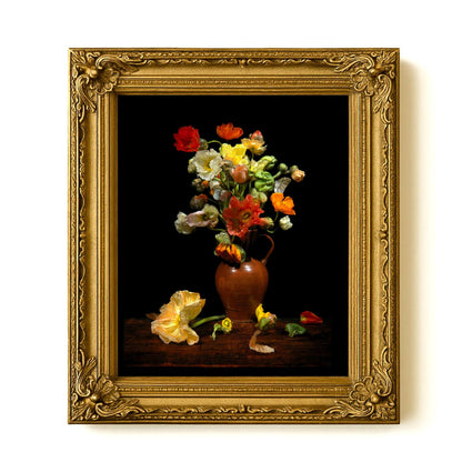 baroque framed collectable vanitas
