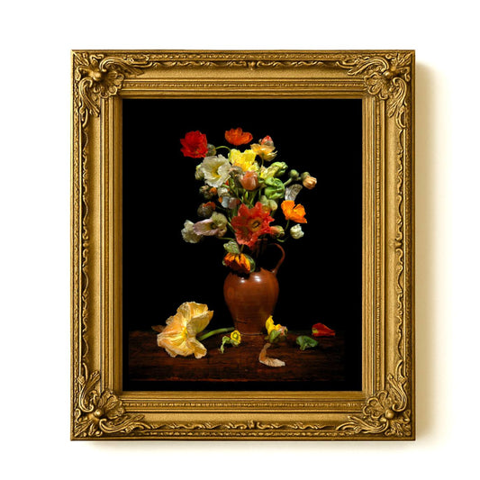 baroque framed collectable vanitas