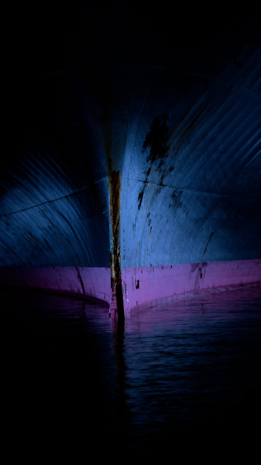 Working Water Ships Hull Blue - Digital Art Download   - €2.40 | Shop now & buy direct from the artists studio - Distil Ennui ™ est.1990.