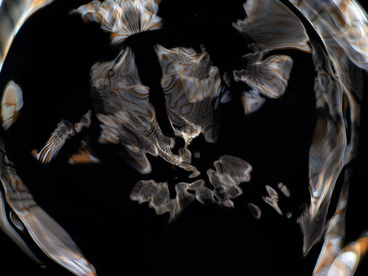 Underwater photograph day iii Warm Low Light tonality from Cymatic Water and Light