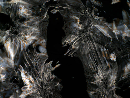 Underwater photograph day iii Warm Low Light tonality from Cymatic Water and Light