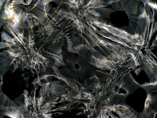 Underwater photograph day iii Verdant Low Light tonality from Cymatic Water and Light