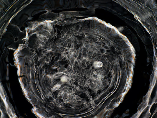 Underwater photograph day iii Verdant Low Light tonality from Cymatic Water and Light