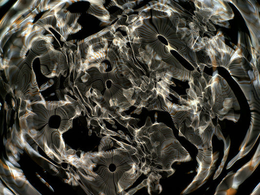 Underwater photograph day iii Warm Mid Tone tonality from Cymatic Water and Light