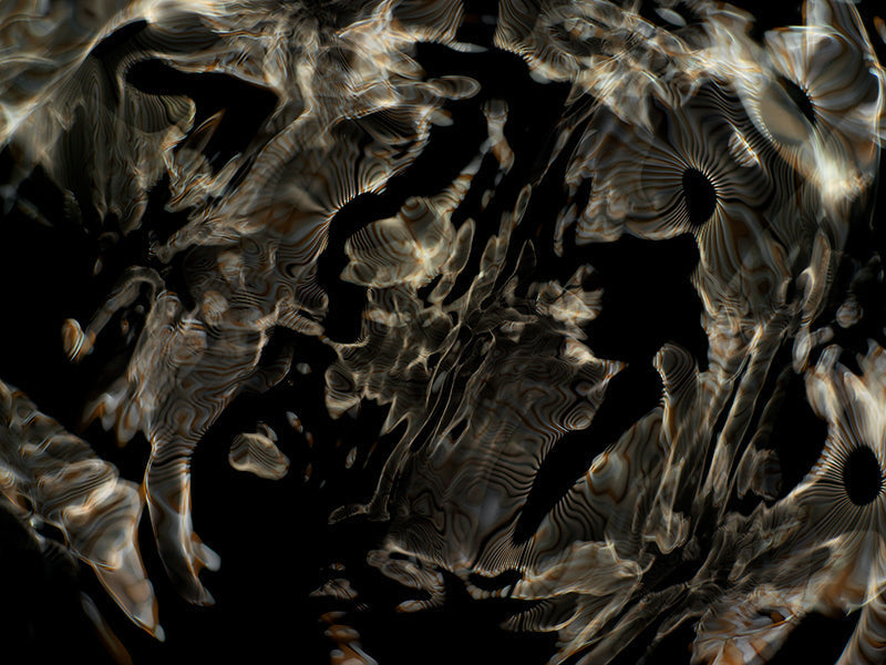 Underwater photograph day iii Warm Low Light tonality from Cymatic Water and Light