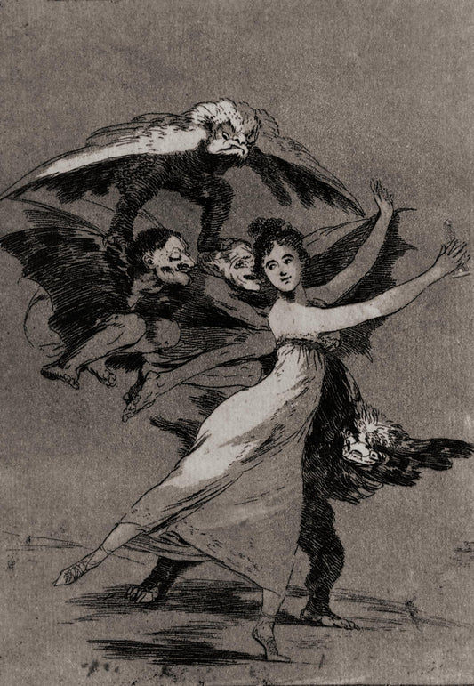 Francisco De Goya No-Te-Escapares con una coca cola