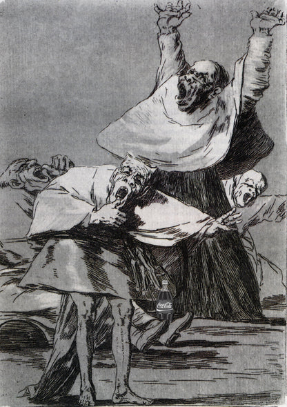 Francisco De Goya Ya Es Hora con una coca cola