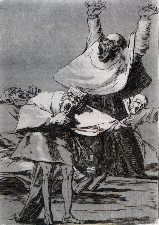 Francisco De Goya Ya Es Hora con una coca cola