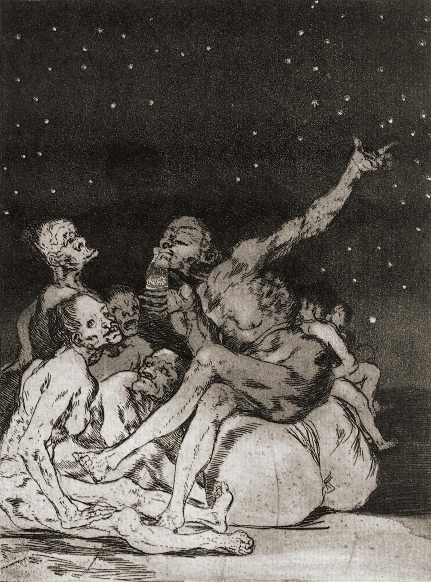 Francisco De Goya Amanece y nos Vamos con una coca cola