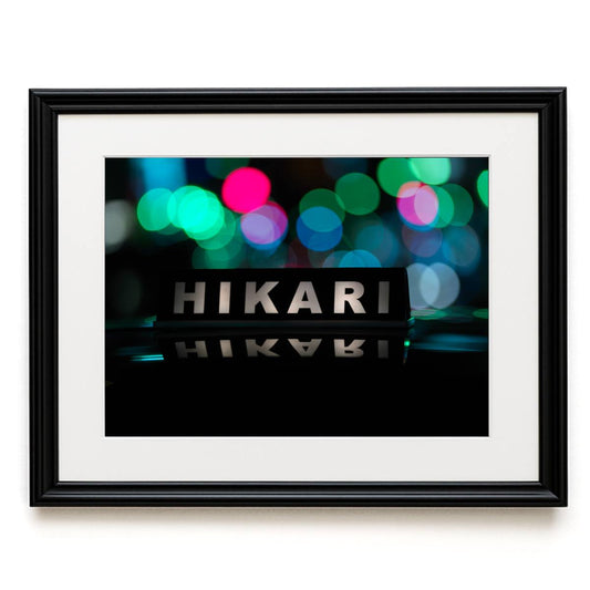 Hikari Tokyo Taxi vintage prints from Fine Art series