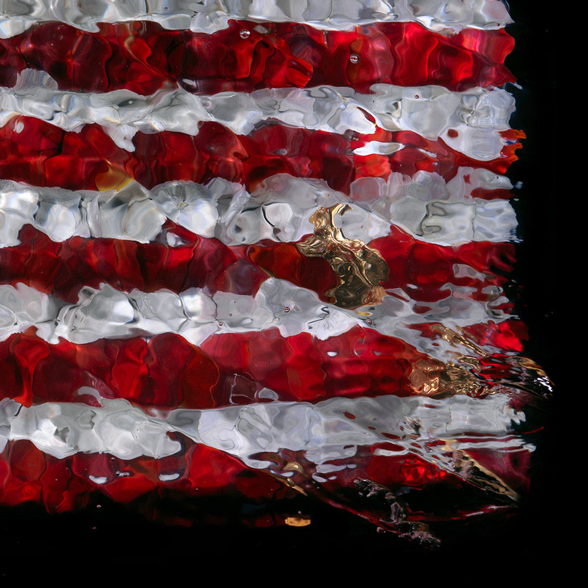 One-of-one American Flag art by Alexander James Hamilton