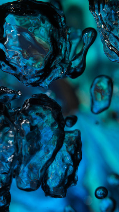 4 Image Pack No.1 - Blue Morpho Bubbles - UHD Digital Screen Art Download   - €5.40 | Shop now & buy direct from the artists studio - Distil Ennui ™ est.1990.