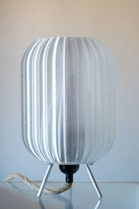 Crystal Vortex table lamp in 3D printed design