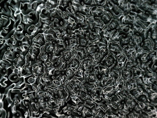 Underwater photograph water light science experiments pure physics Verdant Low Light tonality from Cymatic Water and L