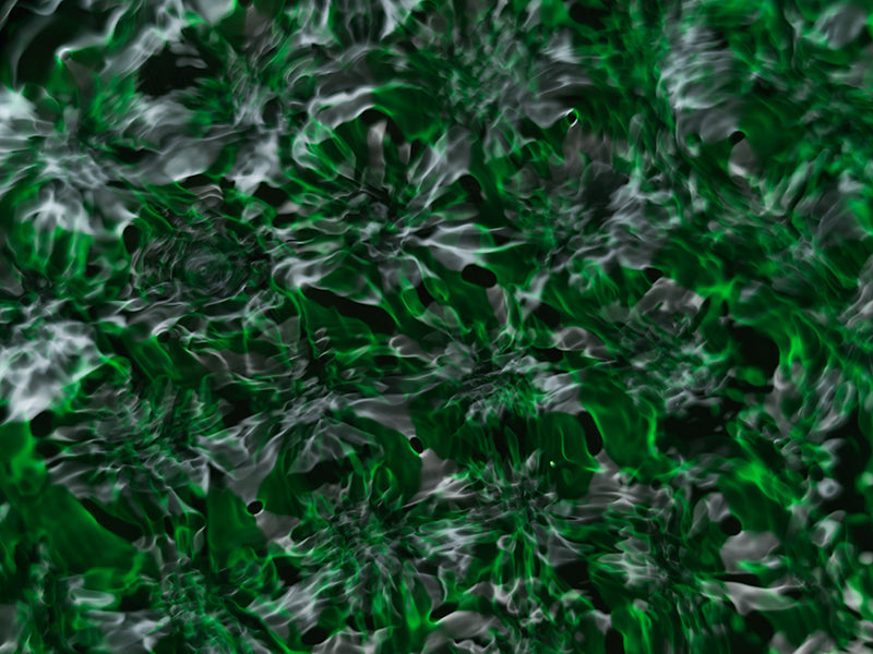 Underwater photograph water light science experiments pure physics Verdant Low Light tonality from Cymatic Water and L