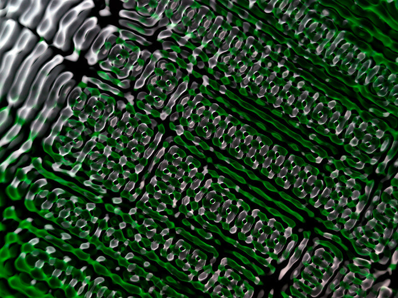 Underwater photograph water light science experiments pure physics Verdant Low Light tonality from Cymatic Water and L