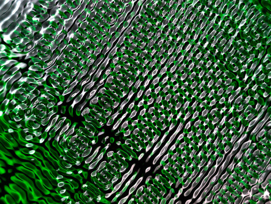 Underwater photograph water light science experiments pure physics Verdant Mid Tone tonality from Cymatic Water and Li