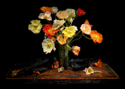 Hypnos table for Morpheus, underwater Vanitas still life photograph  photographic print - €3200 | Shop now & buy direct from the artists studio - Distil Ennui ™ est.1990.