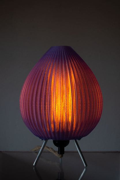 Lavender 'Beehive' flame LED table lamp  light - €150 | Shop now & buy direct from the artists studio - Distil Ennui ™ est.1990.
