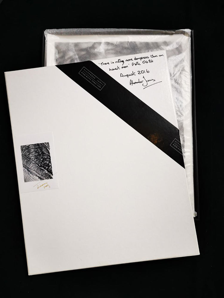 There is nothing more dangerous than an honest man - Plate 0484  black & white photograph - €2670 | Shop now & buy direct from the artists studio - Distil Ennui ™ est.1990.