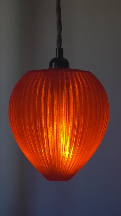 Red 'Bud'  pendant lamp