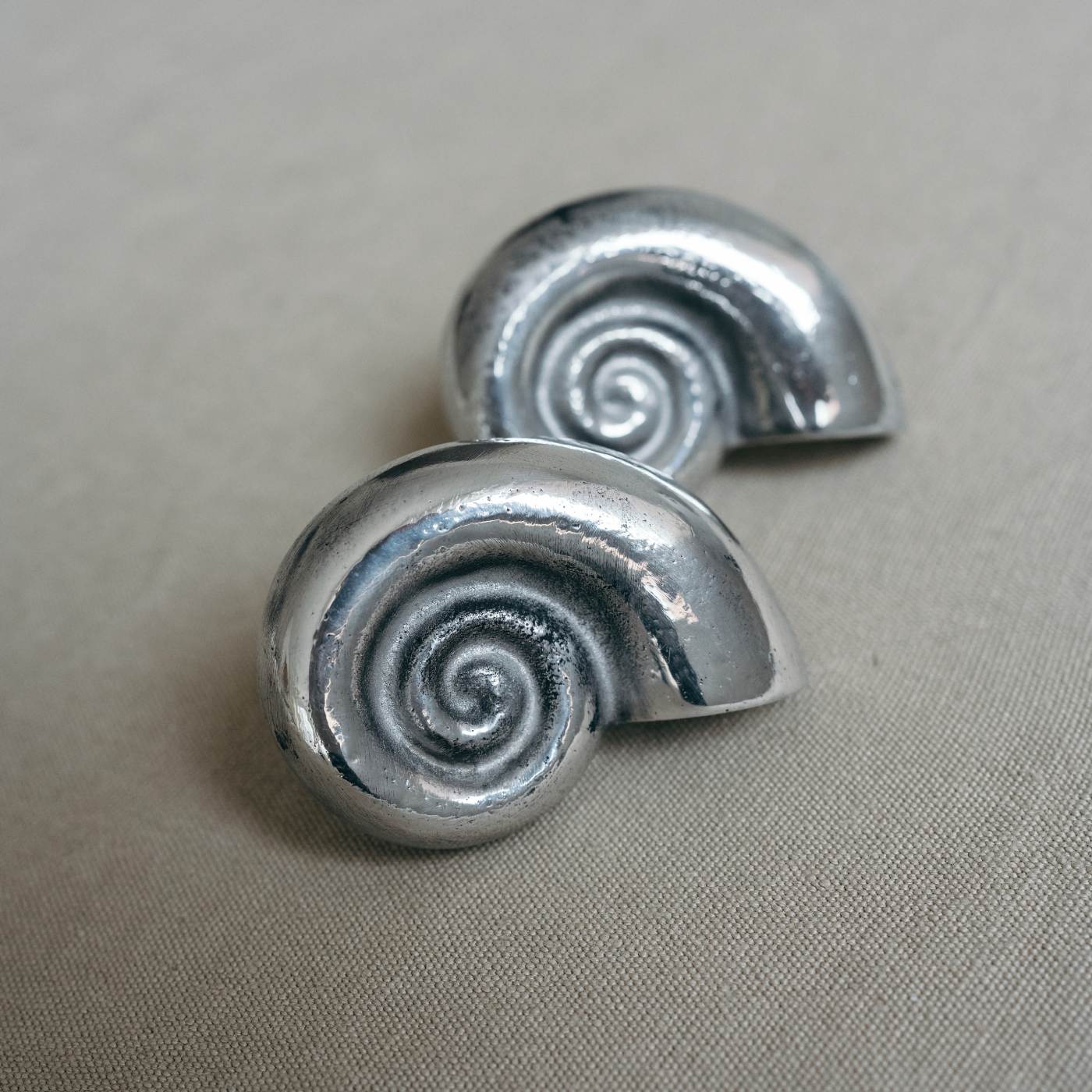 beach inspired natural door and drawer handles seashell ocean