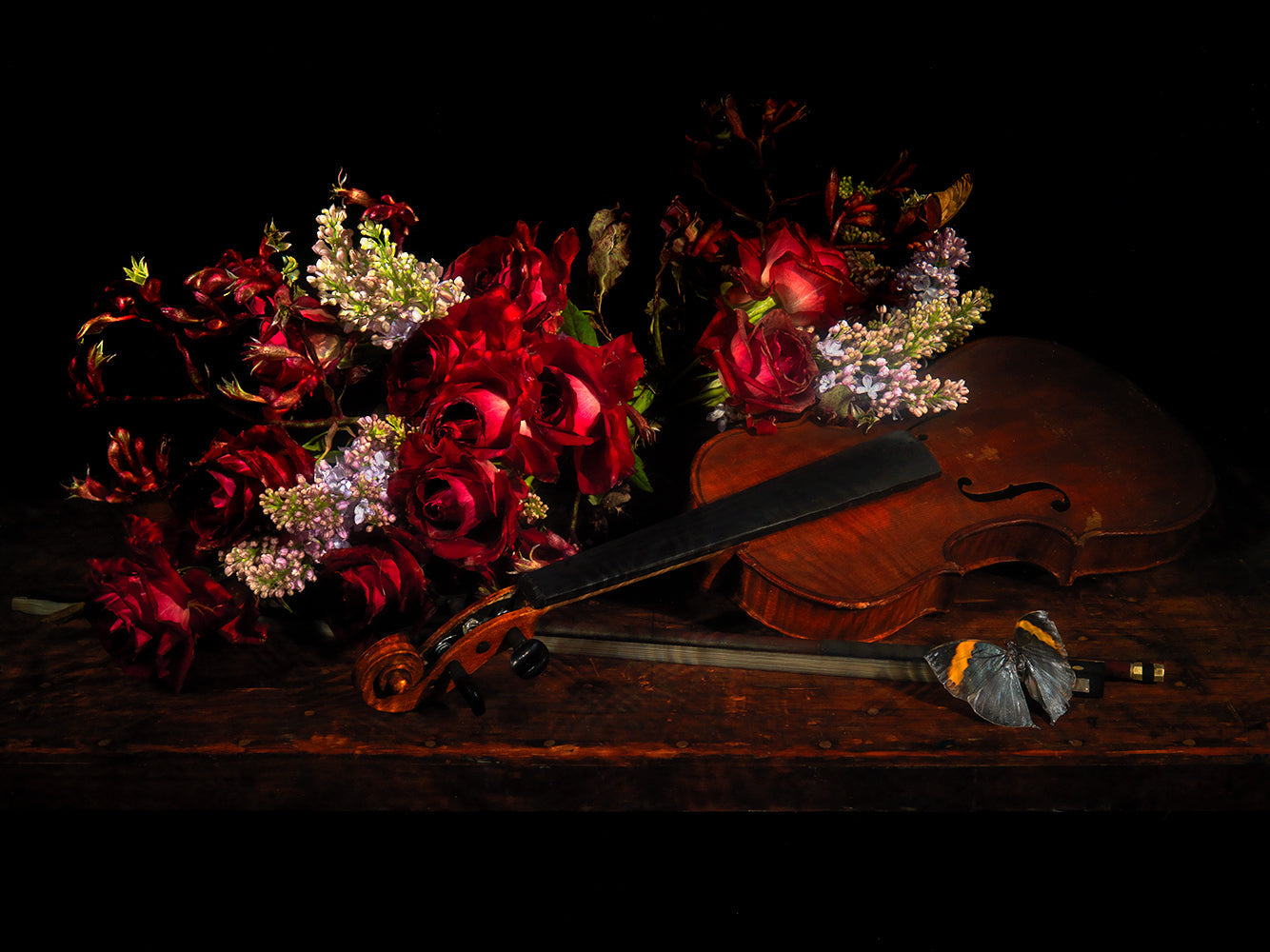 Signed archival underwater Vanitas artwork