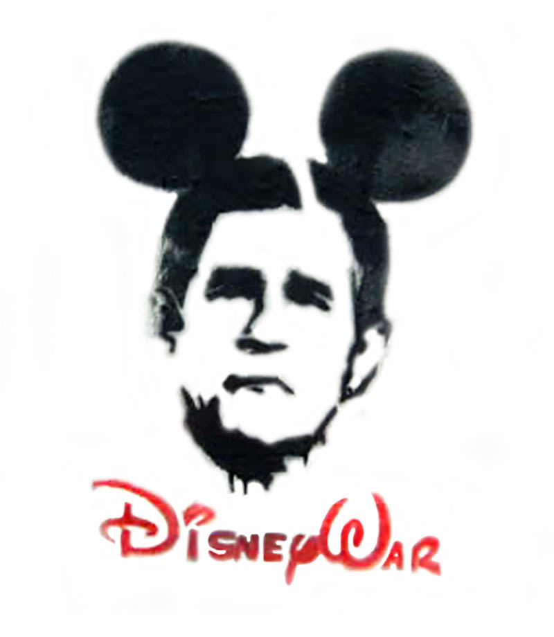 even President George W Bush and the Disney Channel are not safe from having too much satirical time on your hands