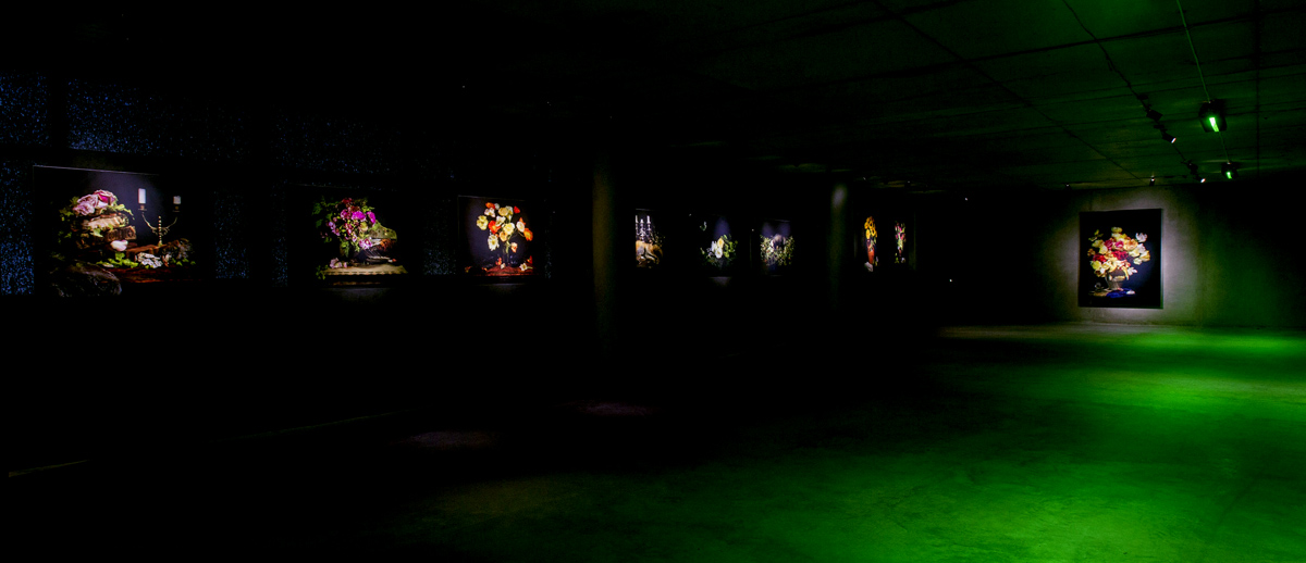 A look inside the reclusive artists studio locked away for 9 months preparing the exhibition Intersection