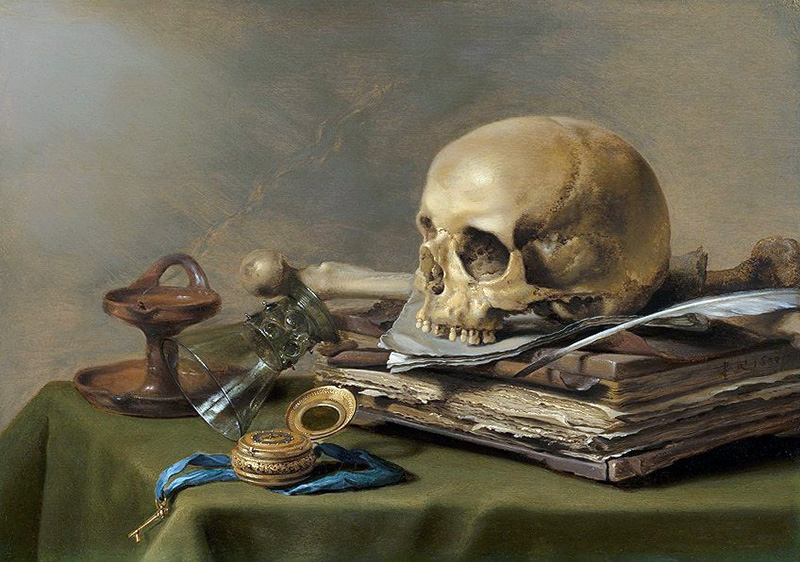 My fascination with the 16th Century Vanitas paintings of Pieter Claesz