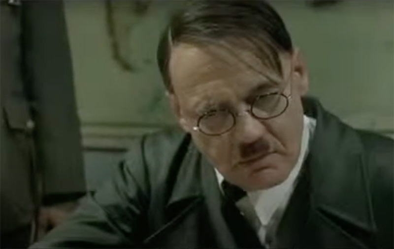 Three very funny meme videos from downfall, here Hitler's painting is rejected by the Whitney Biennial